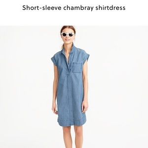 Super cute J Crew chambray dress